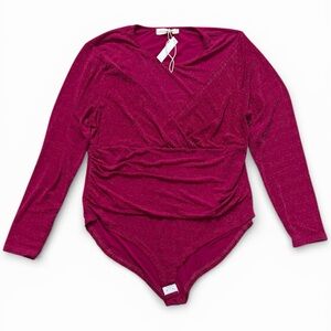 Grace Fuchsia Sparkle Top